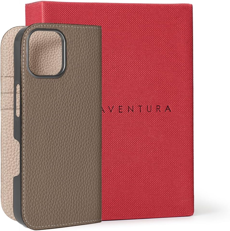 BONAVENTURA＊iPhone16手帳型ケース 美品】BONAVENTURA iPhone16用 手帳型ケース ネイビー ボナベンチュラ