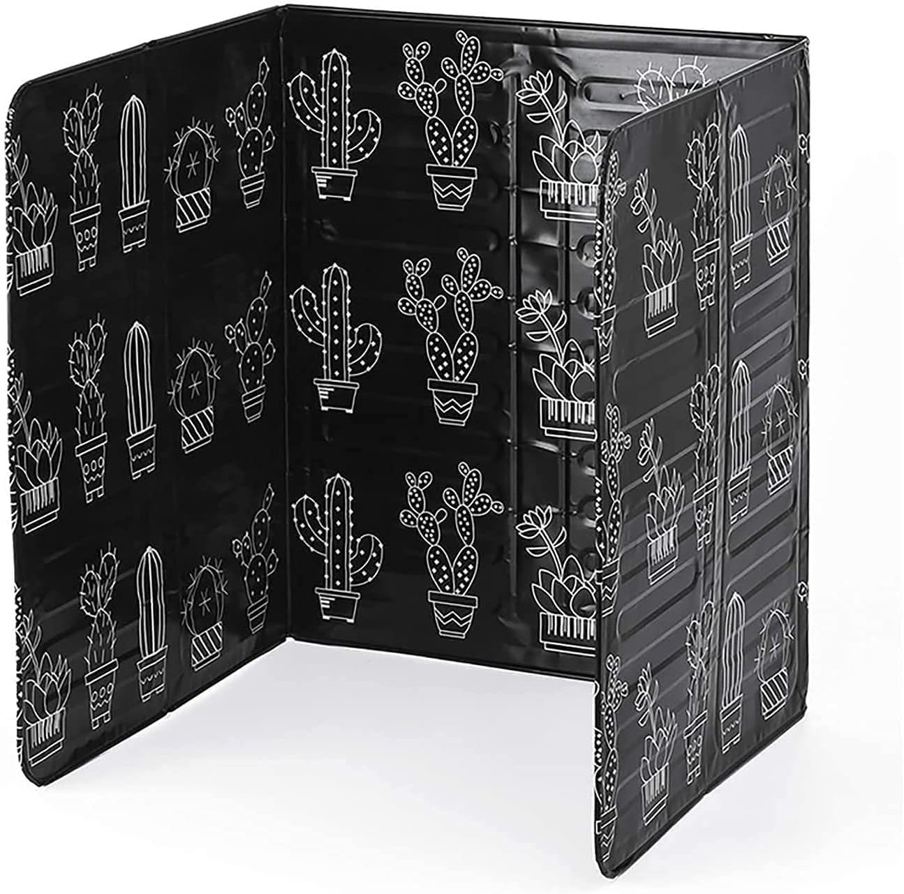 3 Sided Kitchen Wall Oil Splash Guard Block Cover, Aluminum Foil Anti Splatter Shield Guard Oil Splatter Screen(Color:Black,Size:84.5x32.5cm) (Color : Black, Size : 84.5x32.5cm)