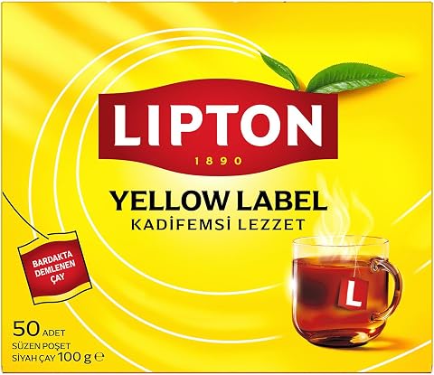 Lipton Yellow Label Bardak Çay 50'Li, 100G