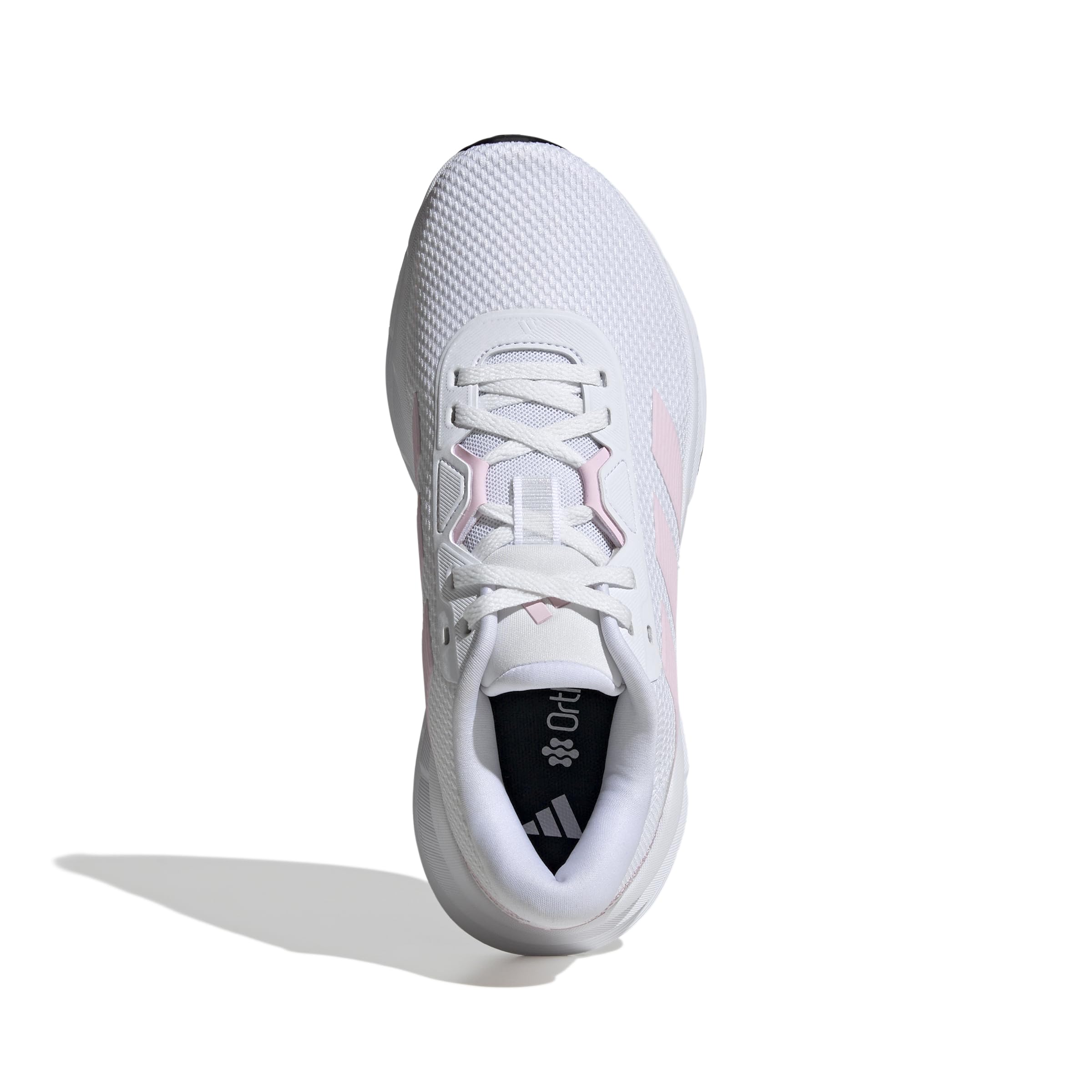 adidas Mujer Galaxy 7 Running Shoes, Cloud White/Clear Pink/Core Black, 38 EU