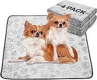 Vista 19 de Qeils Almohadillas Reutilizables para Cachorros, Paquete de 2 Almohadillas Lavables para Orina de Perros, Almohadilla Antideslizante Impermeable