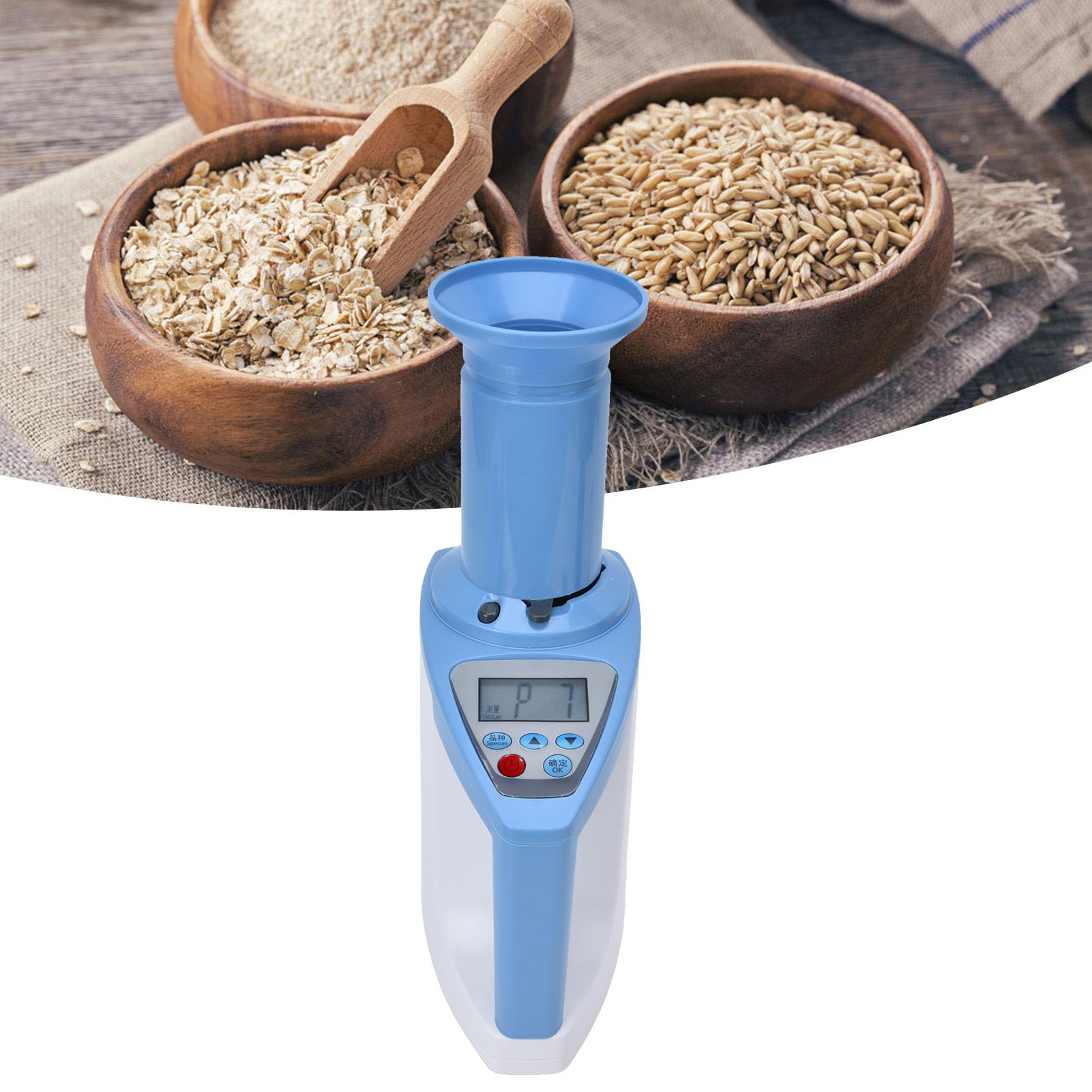 Testeur D'Humidité Du Grain, Humidimètre De Foin, Testeur D'Humidité Du