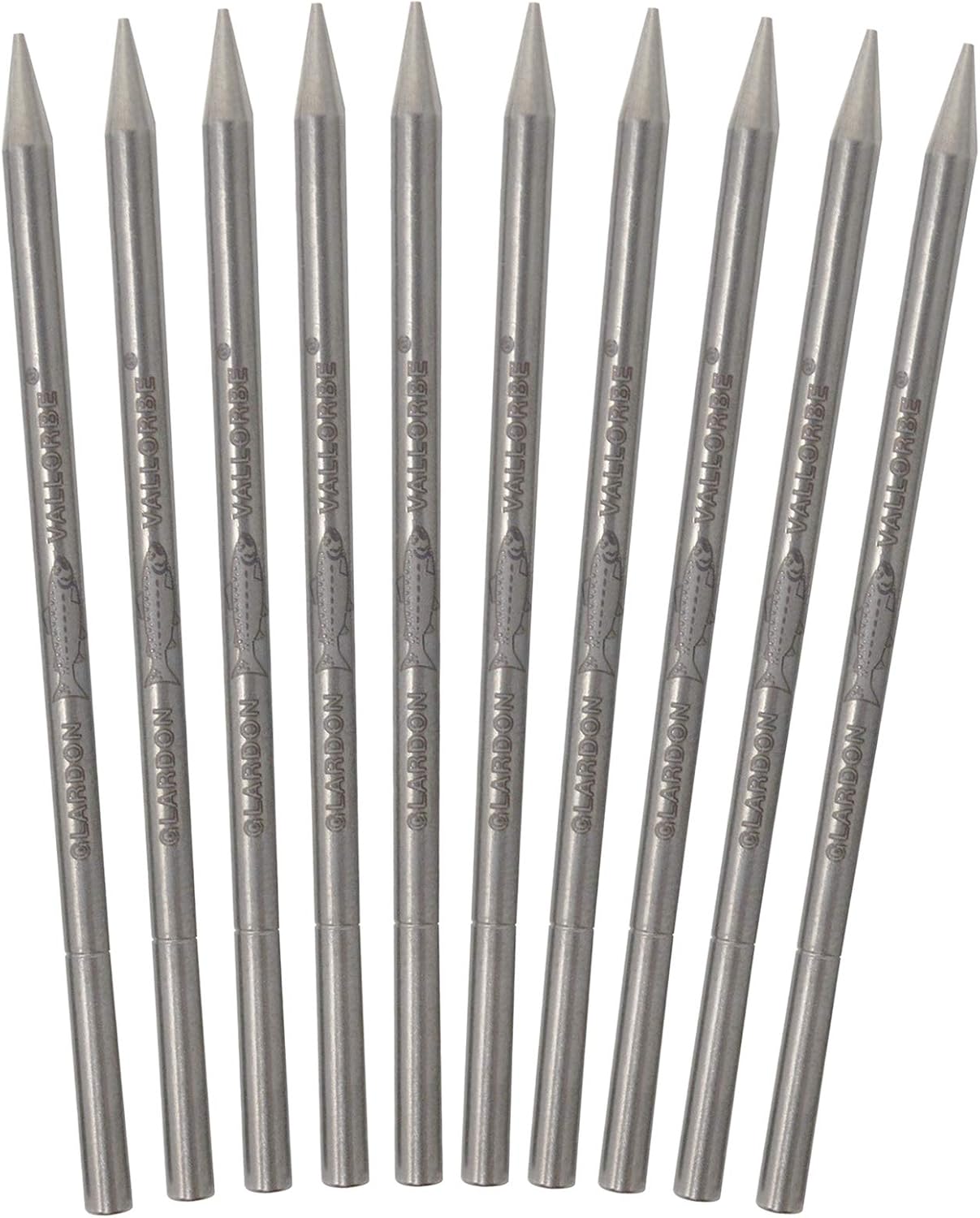 Pack of 10 Glardon Vallorbe Swiss-Made Beading Bead Tool Stone Setting Jewelry Making Tools No. 6-0.55 MM