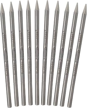 PMC Supplies LLC Pack of 10 Glardon Vallorbe Swiss-Made Beading Bead Tool Stone Setting Jewelry Making Tools No. 3-0.40 MM
