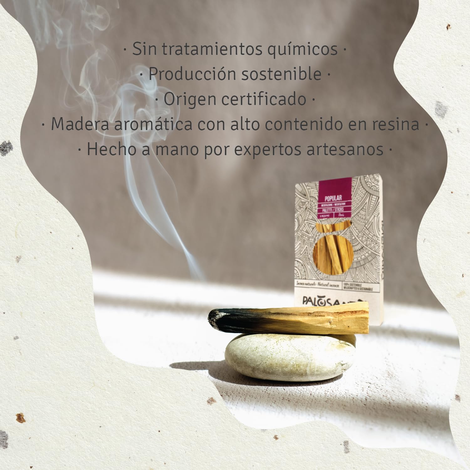 Palo santo, envase ahorro