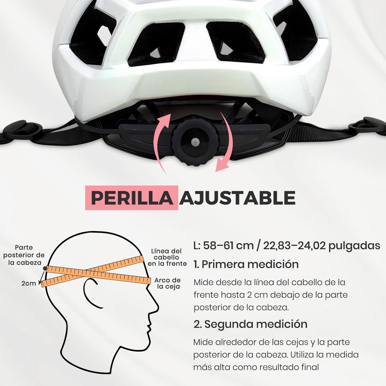 LeapBeast Casco de Bicicleta Adulto, Cascos de Bicicleta de Carretera, Casco MTB Hombre Mujer, Casco de Bicicleta Ultraligero, Transpirable y Perlado para Adultos Ajustable