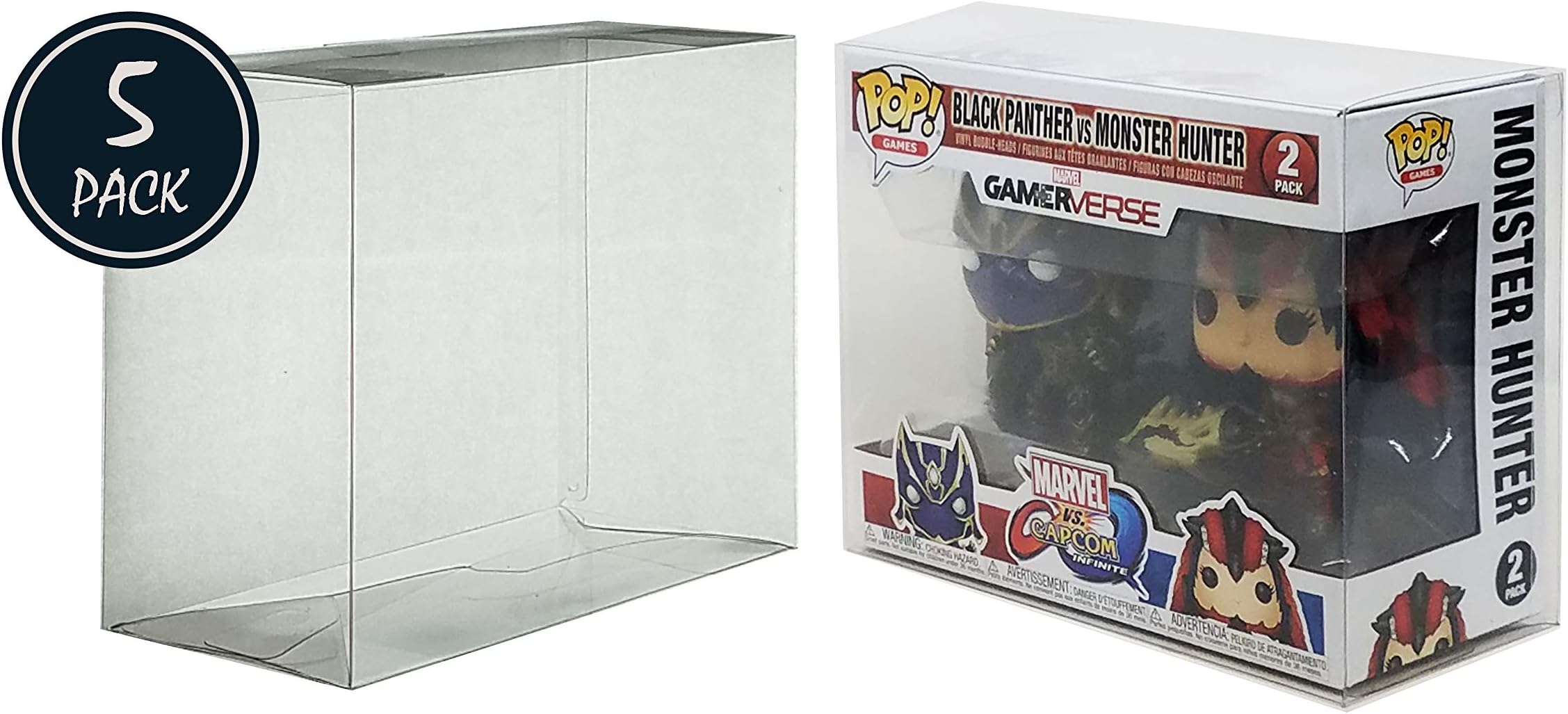 Katana Collectibles Protector Case Compatible with Funko POP 4 Inch Vinyl Figure (POP Protector - 2-Pack)