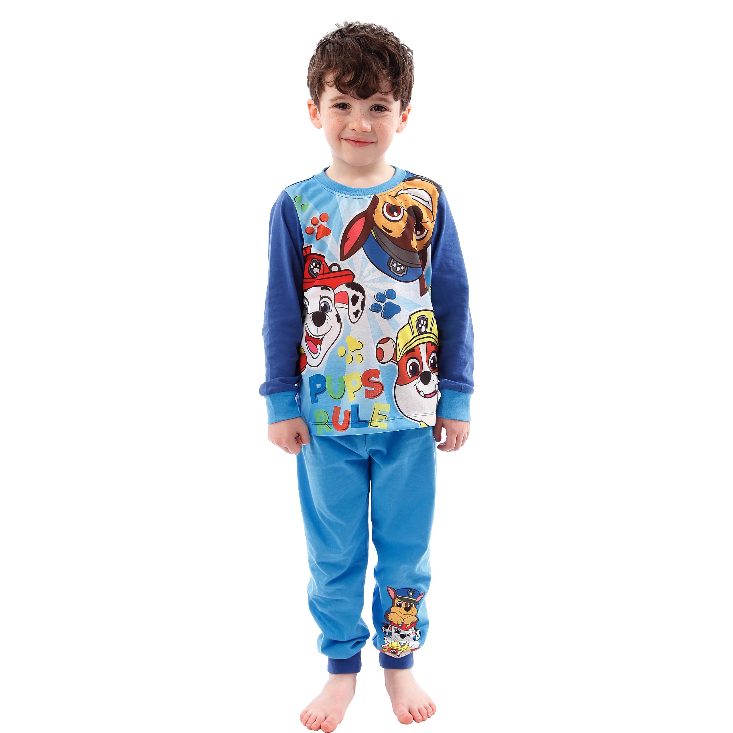 Paw Patrol Set De Bata Y Pijama Marshall, Rubble, Chase Pijama Y Batas De Niño | Pijamas Niño