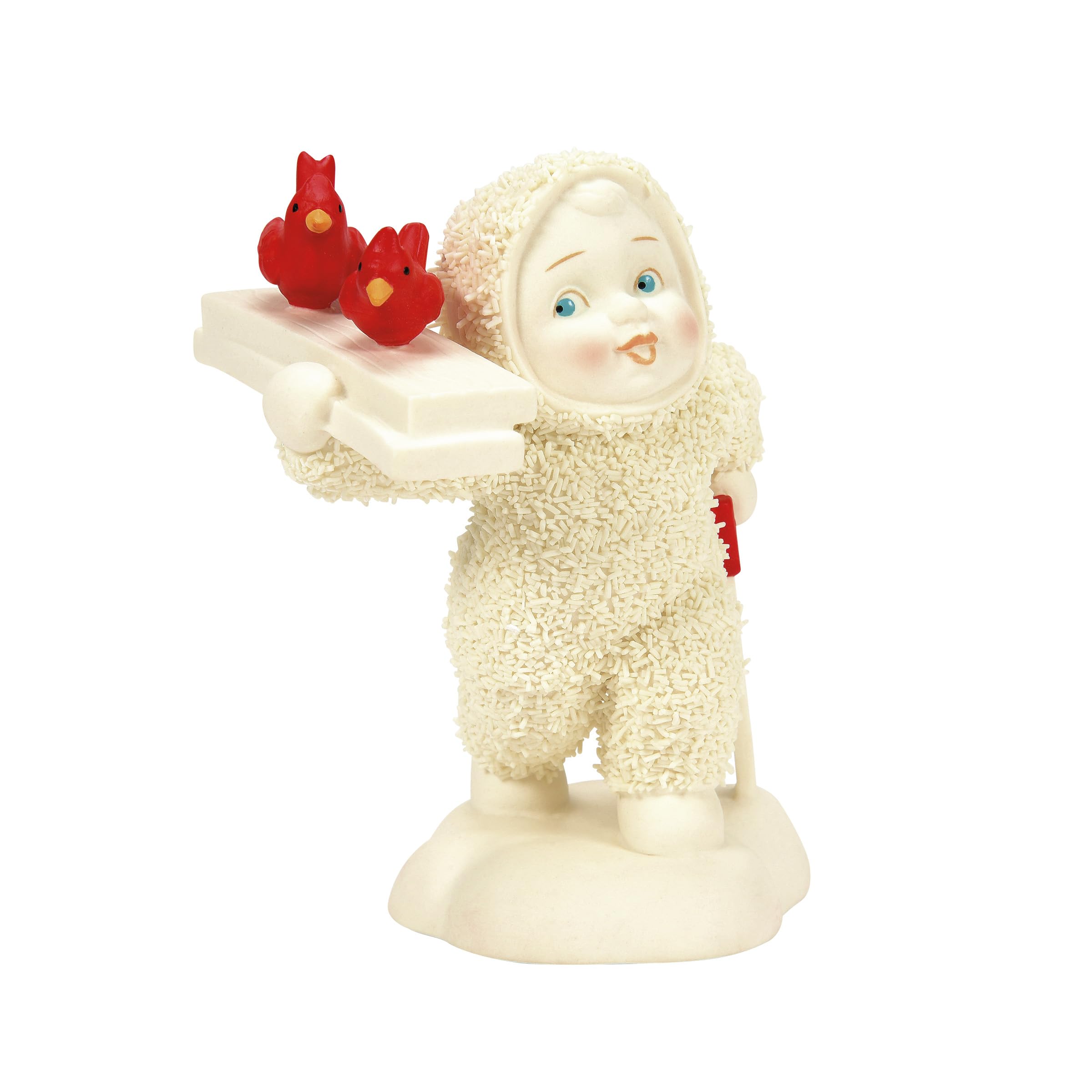 Figurine Snowbabies pour nichoir de Noël décor féerique sur votre table