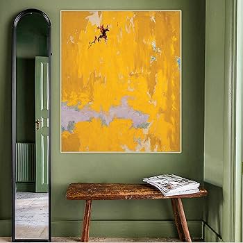 Amazon｜クリフォード・スティル《 PH-129》抽象キャンバスアート油絵