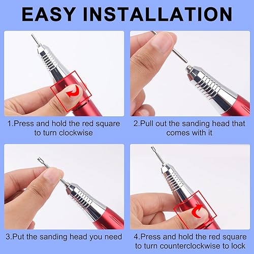 Miniatura 4 de Broca eliminadora de maíz de acero inoxidable, pedicura médica, eliminación más rápida, piel agrietada, callos de pies, cortador de cutículas,