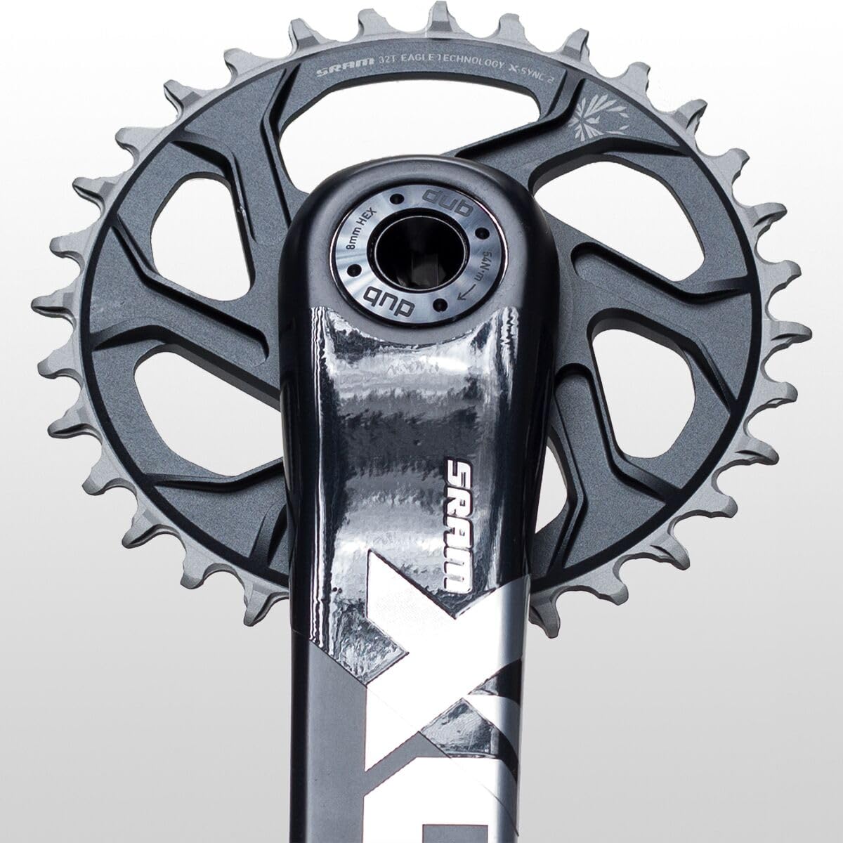 SRAM, X01 Eagle DUB C3, Crankset, Speed: 11/12, Spindle: 28.99mm, BCD: Direct Mount, 32, DUB, 170mm, Black, 55mm