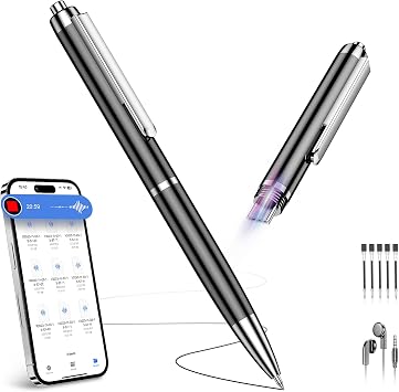 72GB Voice Recorder with USB Type-C, One-Touch Start Voice Active Recorder with Playback, Portable Dictahpone Recording Device, Audio Recorder for Class Meeting Interview