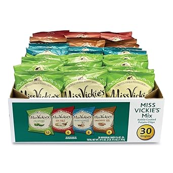Miss Vickies Variety Mix Potato Chips Net Wt 41.2 Oz,,