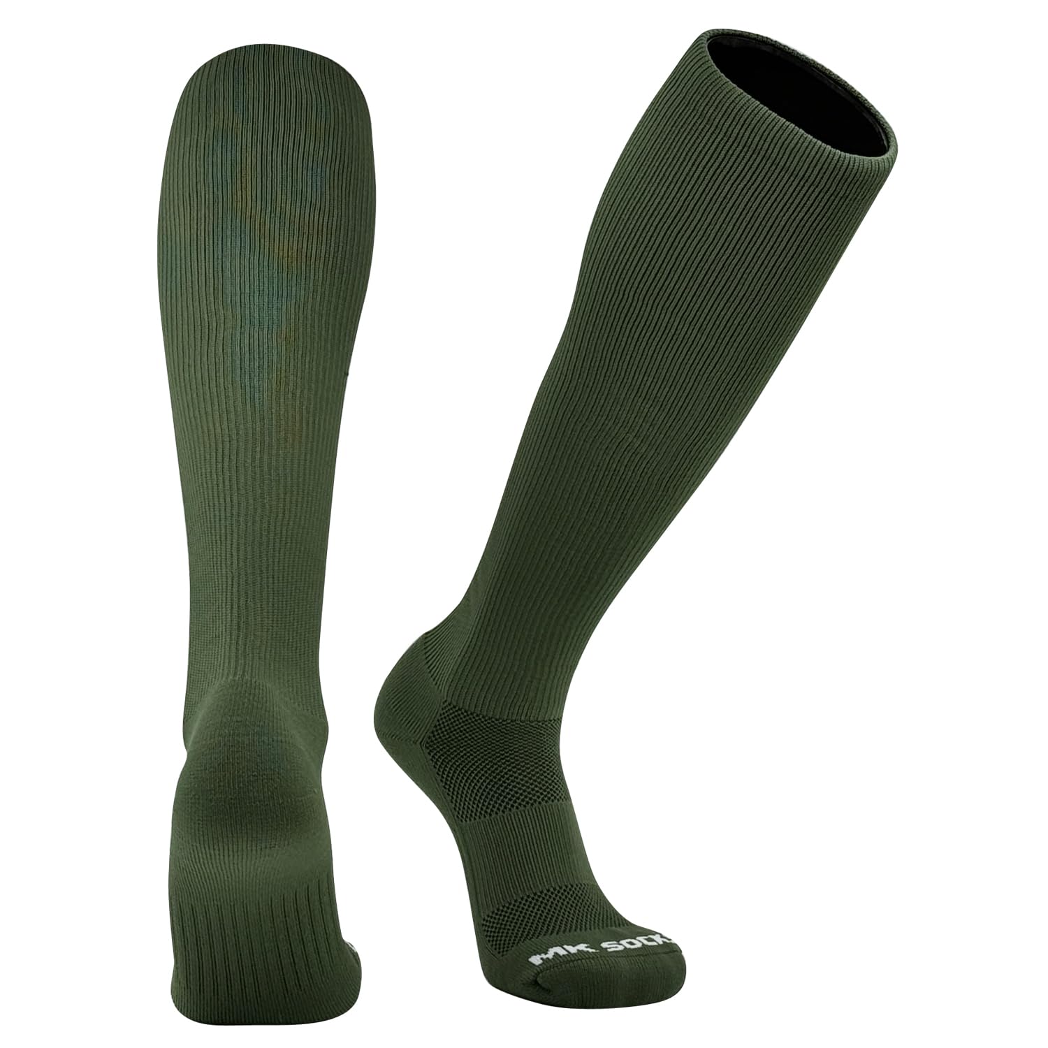Mk Socks Elite Competitor Knee-High Long Sports Socks - Military Green