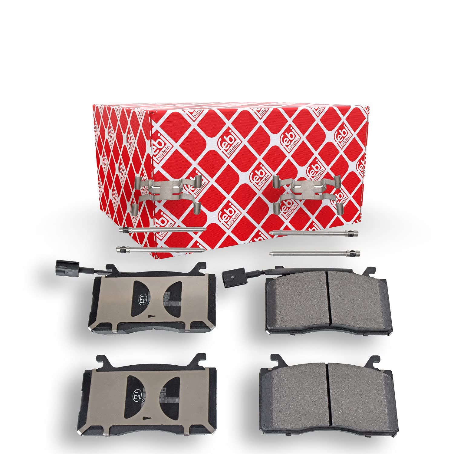 febi bilstein 116228 Brake Pad Set with fastening material, 1 unit