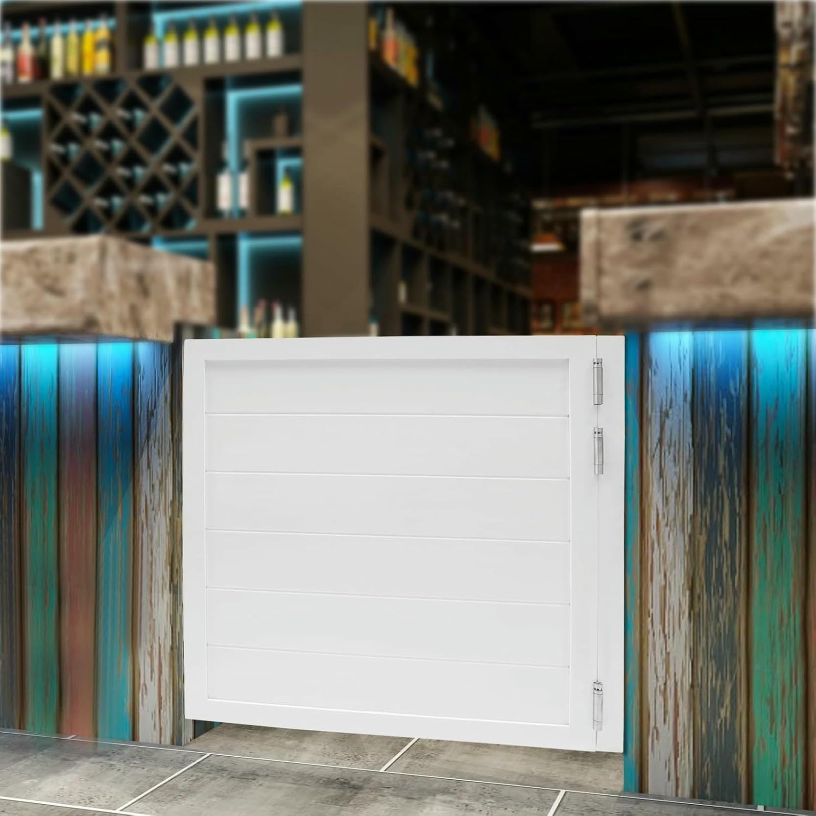 Porte del caffè, Porta Azionaria in Legno Massiccio, Porte del Salone, Mezza Porta per Le Porte con 3 Cerniere A Molla, Porta D'ingresso Dell'ingresso del Portico per Interno
