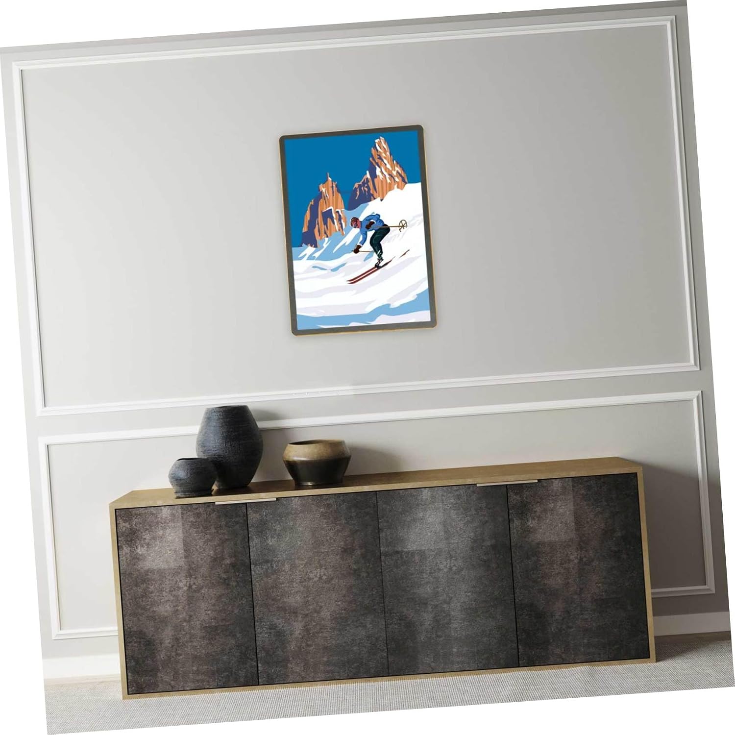 Magnetic Acrylic Display Frame for Photos and Certificates Large Dual-sided Transparent Holder Trim for Home Office Weddings and Events