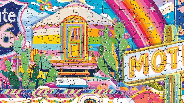 Amazon.com: Ceaco - Jess Stempel - A Trip on Route 66-300 piece