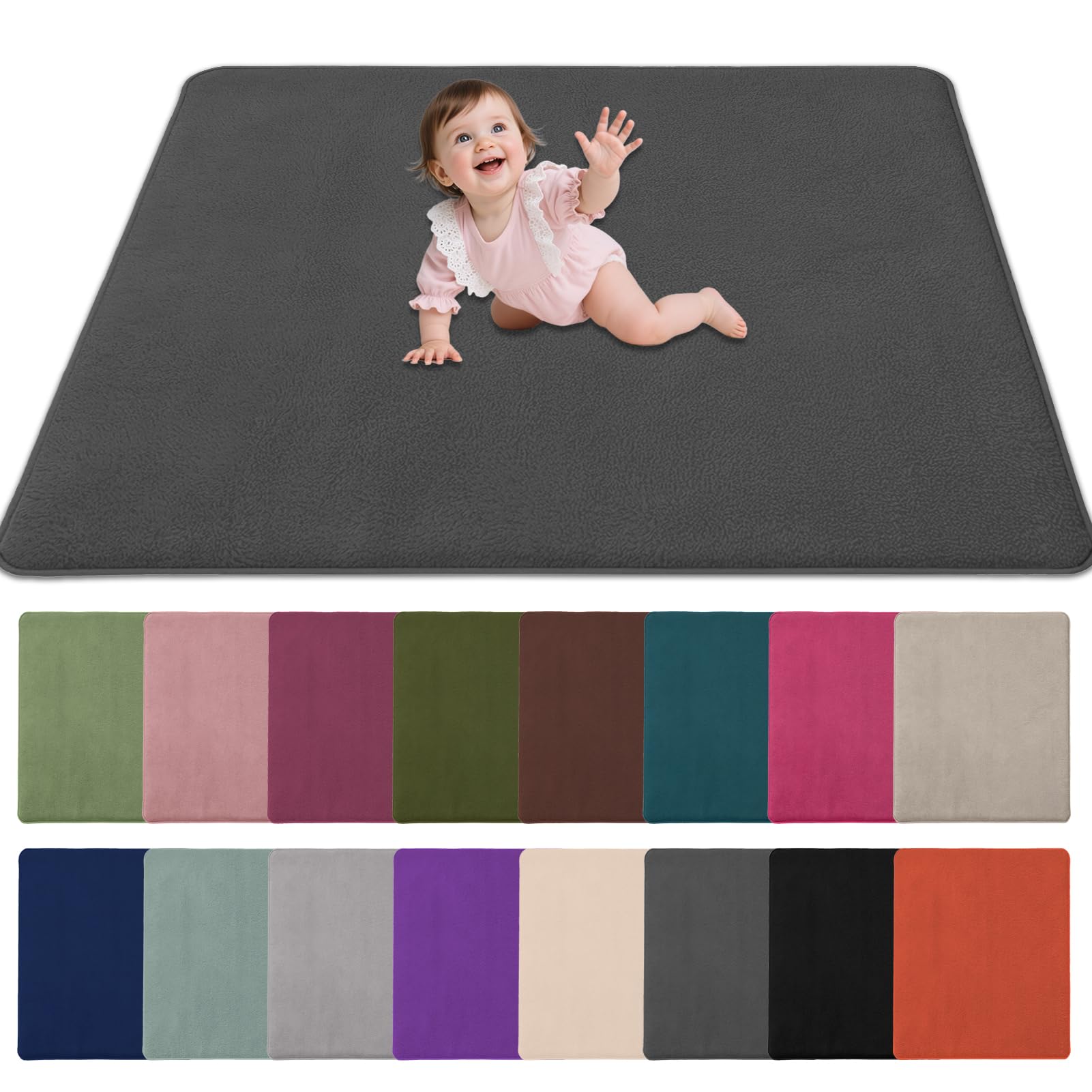 Mata do zabawy dla niemowląt Dywan dla niemowląt gruby 3 cm 180 x 350 cm