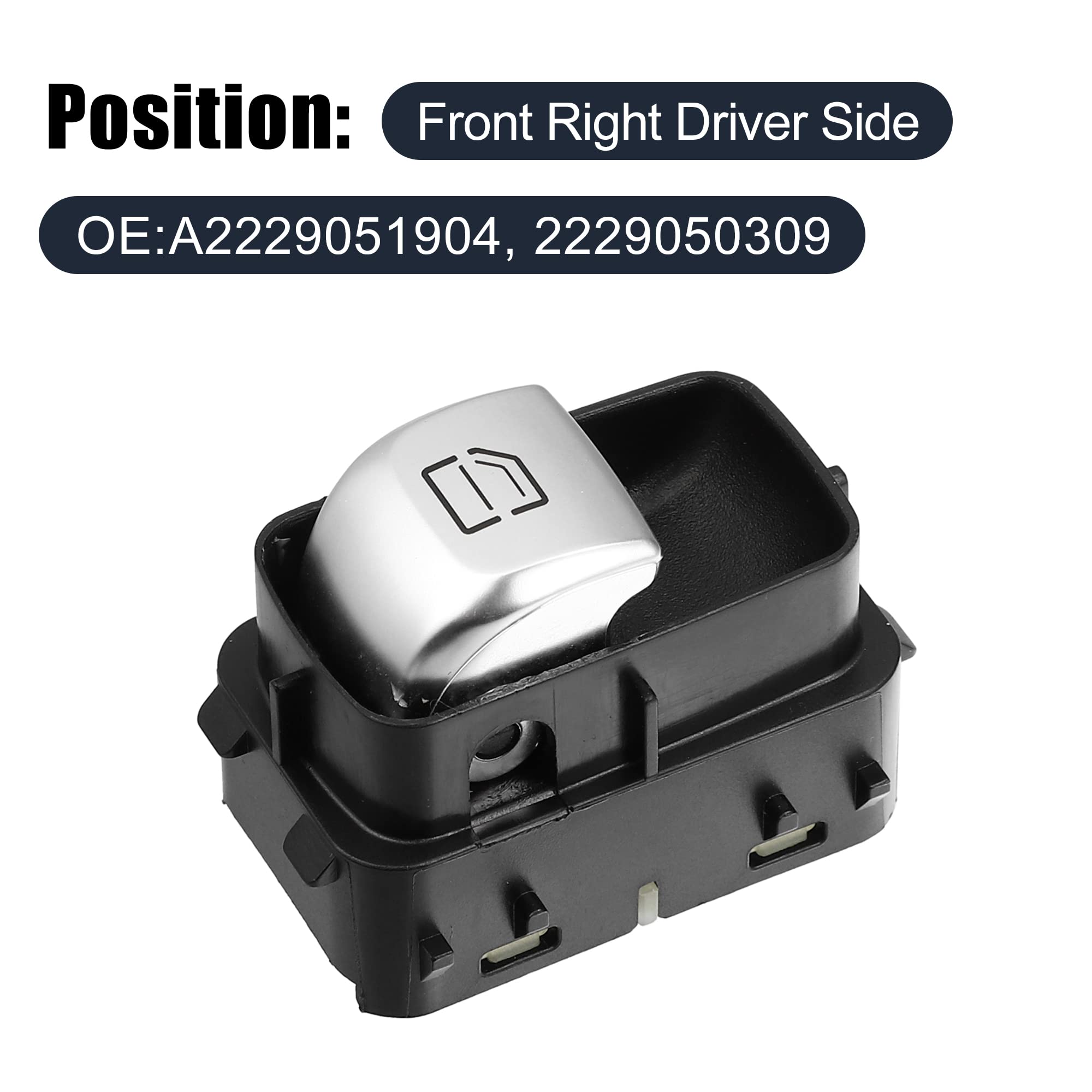 Amazon.com: X AUTOHAUX Front Power Window Switch for Mercedes-Benz