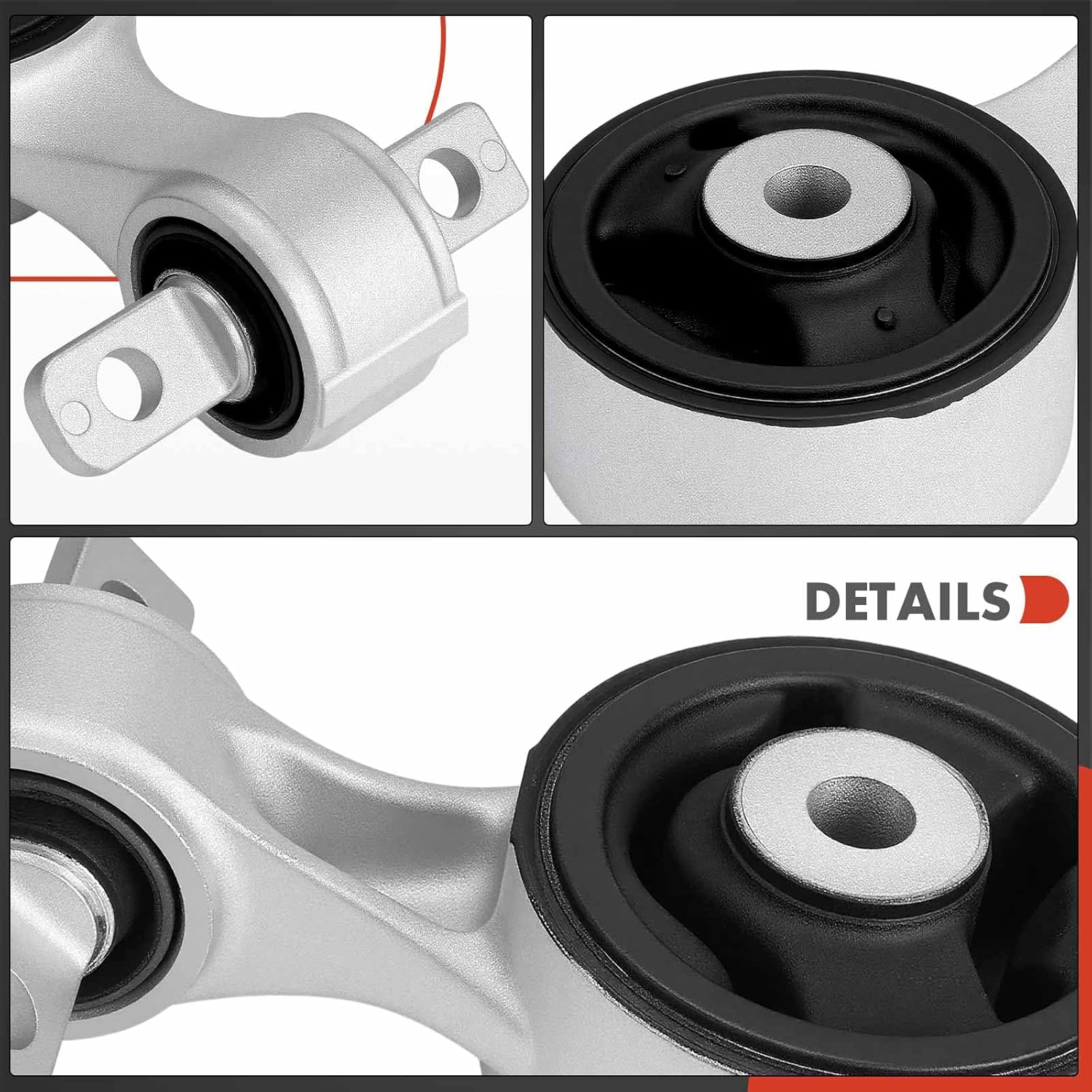 A-Premium Front Lower Torque Strut Mount Compatible with Honda Civic 2006-2011, 1.8L, Manual Transmission