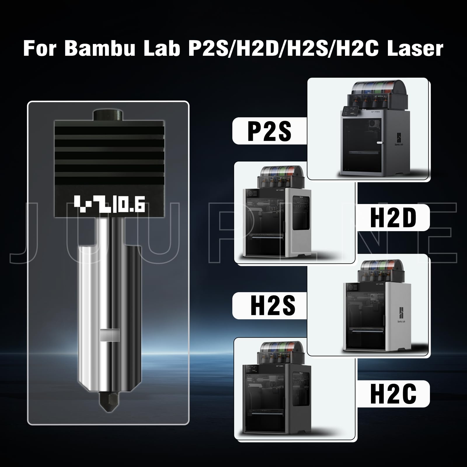 Lot de 2 kits de hotend améliorés de 0,6 mm pour Bambu Lab P2S/H2D/H2S (avec 4 chaussettes en silicone), extrudeuse avec buse en acier trempé et bloc chauffant électroplaqué pour accessoires