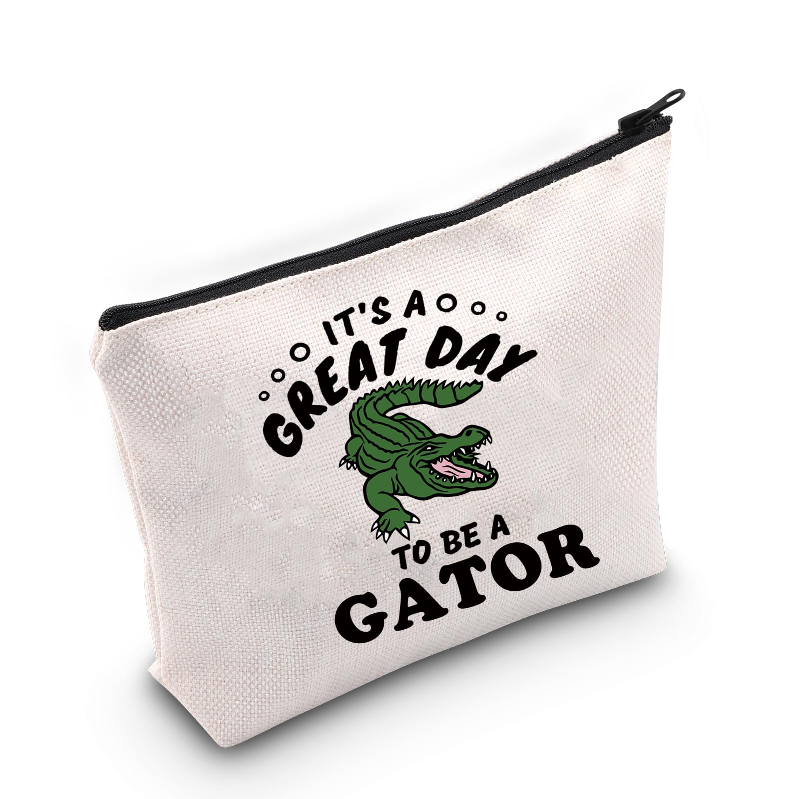 TSOTMO Gator Gift Alligator Cosmetic Bag For Alligator & Animal Lovers Zoo Gift
