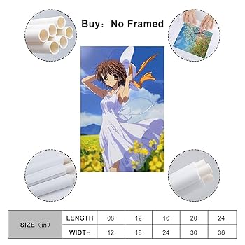 CLANNAD-クラナド- フレームポスター Amazon.co.jp: CLANNAD クラナド ポスターインテリア : ホーム