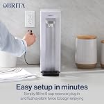 Brita Hub Compact Instant Powerful Countertop Water Filter System, Reduces 70+ Contaminants, 9 Cup Water Reservoir, Includes 6 Month Carbon Block Filter, White, 87344C