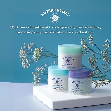 Nu Skin Moisturize Me Intense Hydrate Cream | 2.5 fl oz | Nighttime Hydrating Face Cream with Bioadaptive Botanicals, Aloe, Pistachio Oil & Vitamin E | Moisturizer for Dry Skin | Skin Care Essential