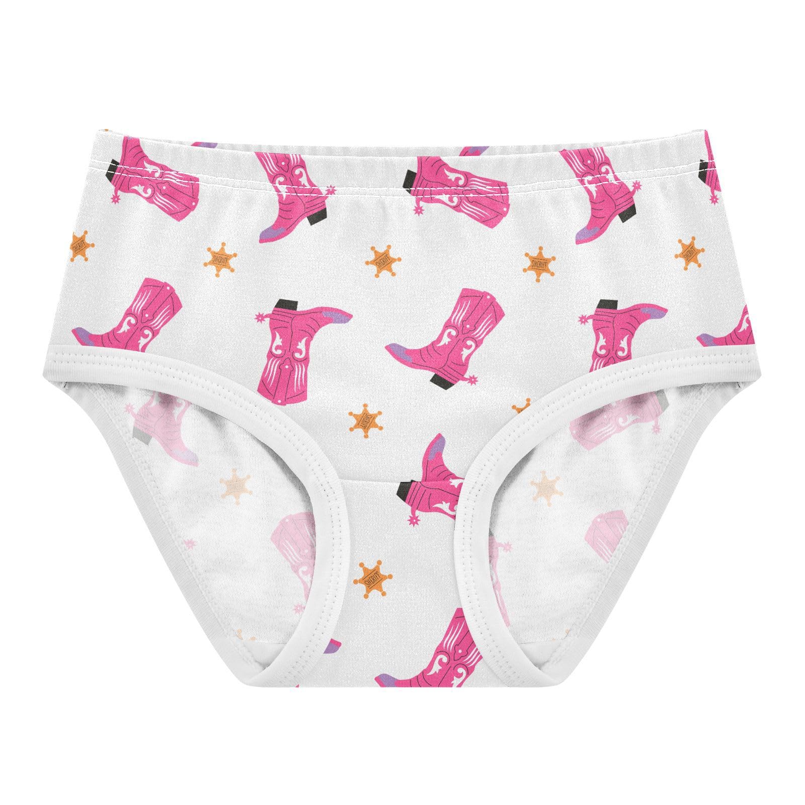 Girls Underwear Cotton Stretch Comfort Toddler Panties