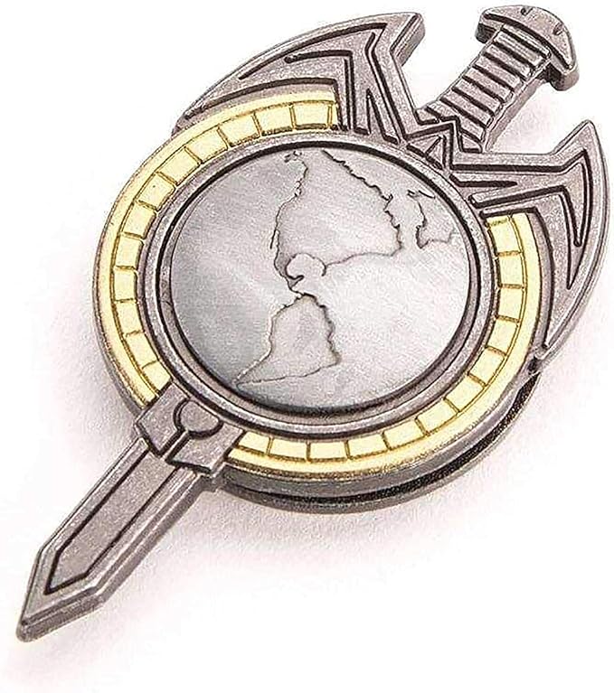 QMx Star Trek TNG Mirror Universe Insignia Badge Amazon.ae Toys