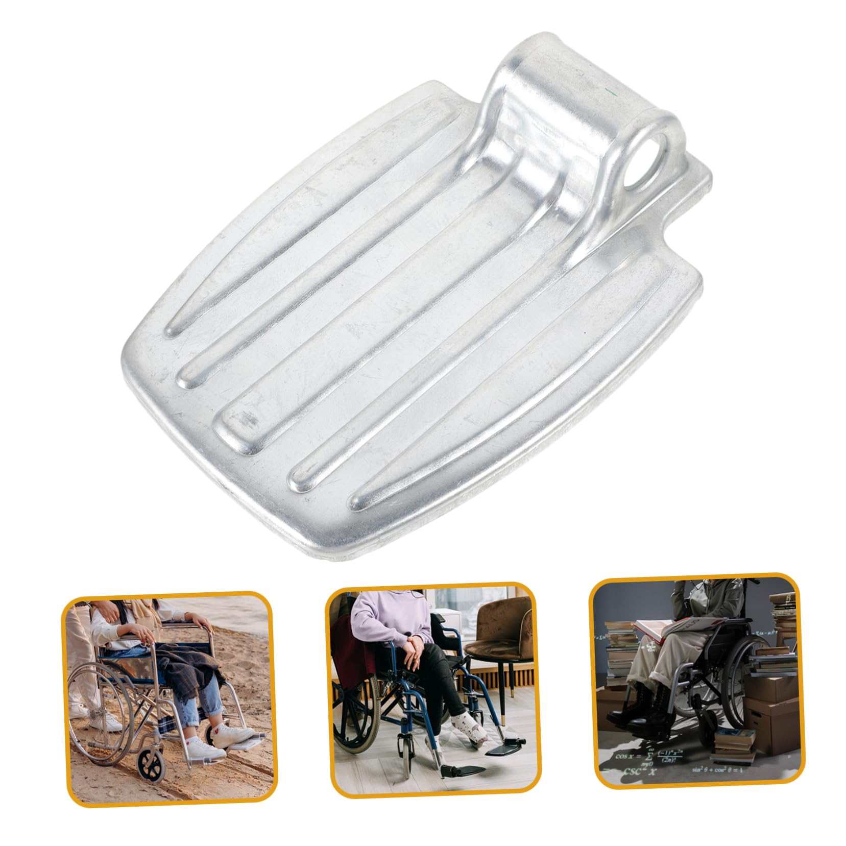 Reposapiés Para Silla De Ruedas De Repuesto Pedal Resistente De Reposapiernas Para Uso Hogar o Clínica