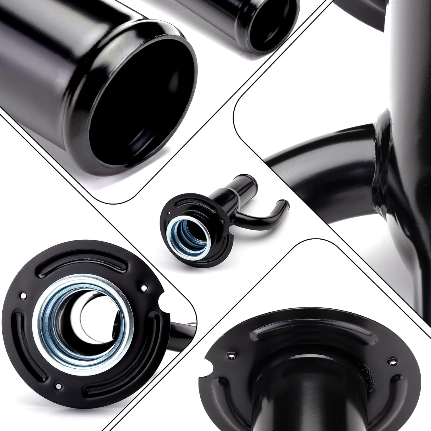 FN782 Fuel Filler Neck Fuel Tank Filler Neck Fit for F-350 F-450 F-550 Super Duty 2005 2006 2007 6.0L 6.4L 7.3L V8 Replaces# 4C3Z9034C 577-306