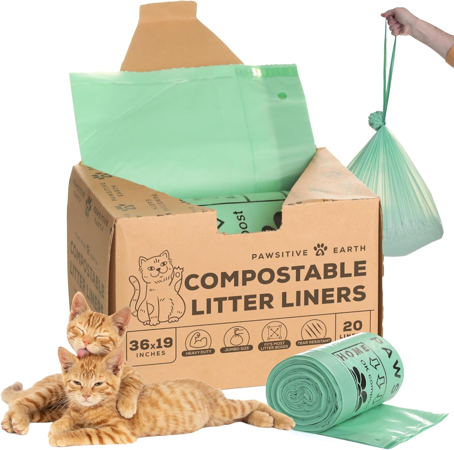 Litter Locker Refills Watch Sifting Cat Litter Box Liners Bags