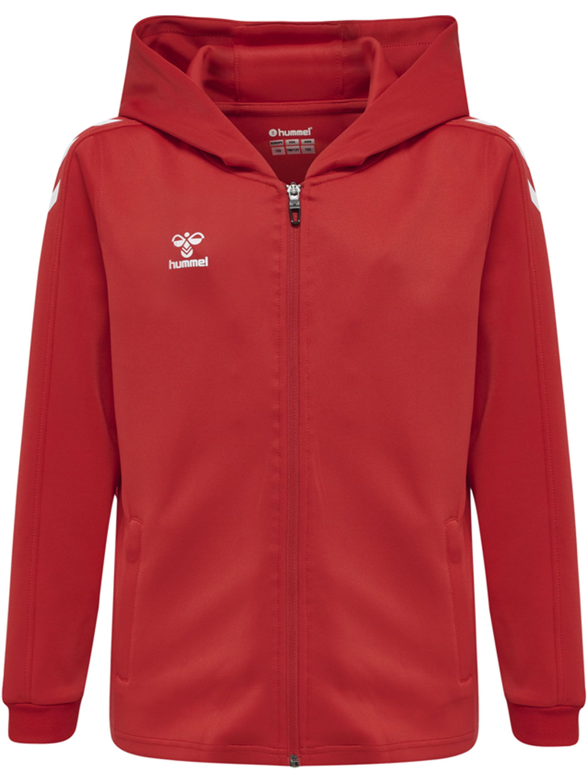 hummel Hmlcore Multisport Children's Zip Hoodie Size True Red