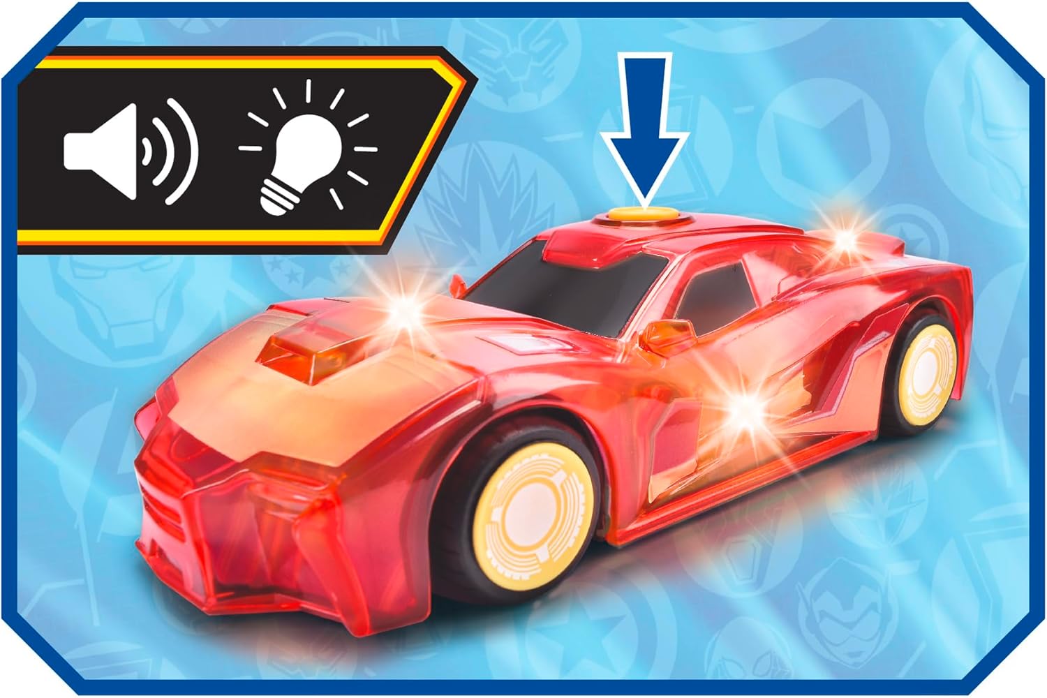 Jada MARVEL LIGHT HERO IRON MAN 1:32