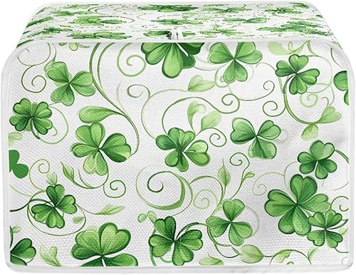 Vista 69 de Dreaweet Funda para tostadora de dibujos animados Kawaii Toast, de poliéster, se adapta a la mayoría de tostadoras de ranura larga de 4 rebanadas