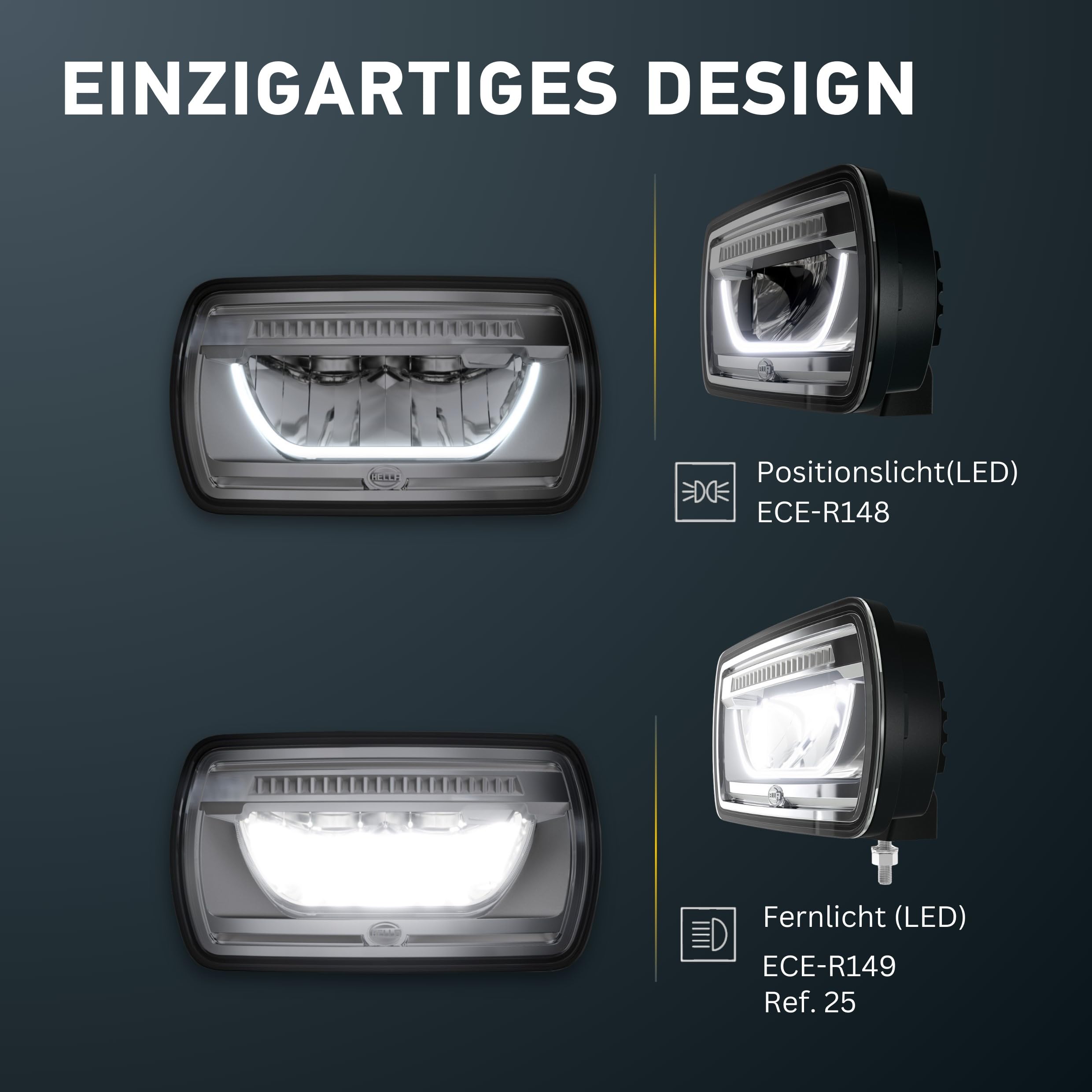 HELLA 1NE 006 300-071 Lampe Halogène-brouillard - Jumbo 220