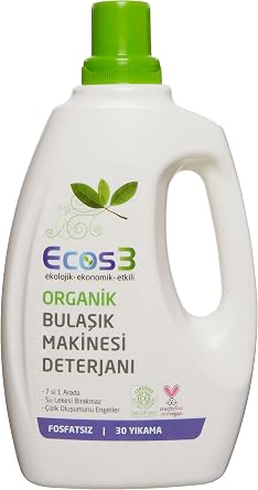 Ecos3 Organic Infection Machine Gel 750 Ml - 30 Washing 1 Package 1 x 750 ml