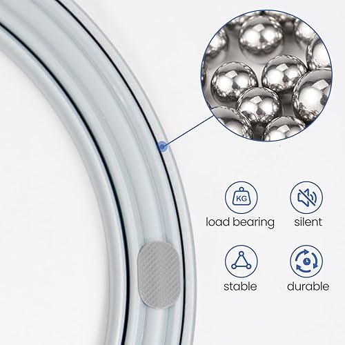 Miniatura 6 de PITAPITA - Base giratoria de tablero de rompecabezas, base giratoria de 360, giratorio para mesa de rompecabezas, base giratoria Lazy Susan (pequeño)