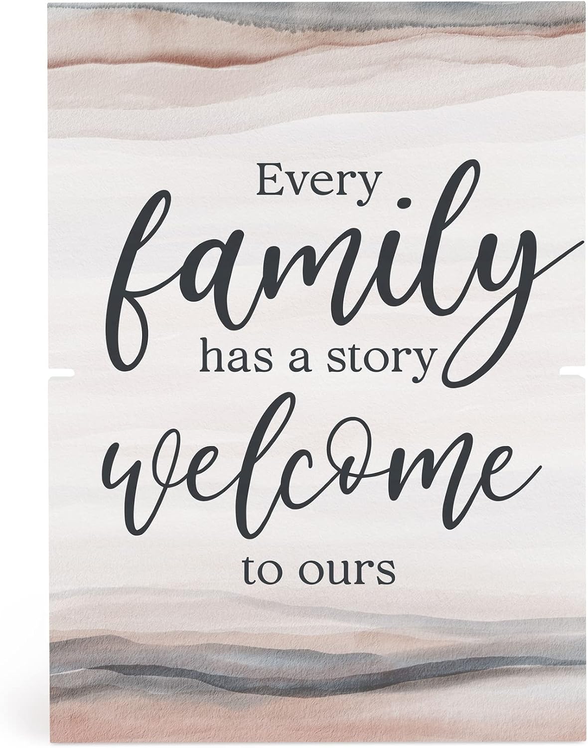 P. Graham Dunn Family Story Welcome White 7 x 5 Wood Story Board Photo Frame