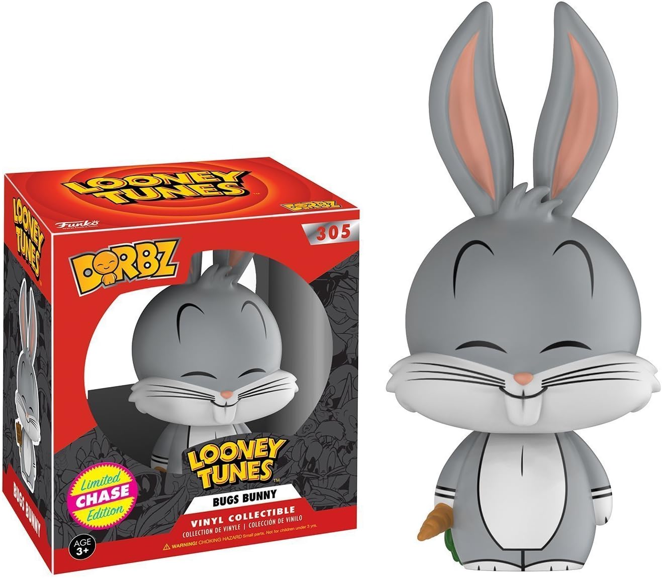 Funko Dorbz Looney Tunes Bugs 3" Chase Variant Vinyl Figure