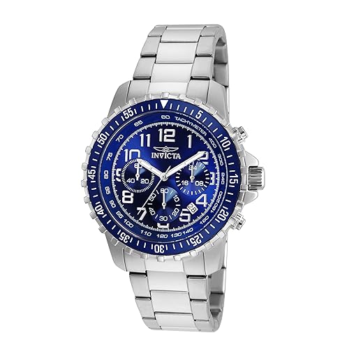 Invicta Relógio masculino de quartzo especial com pulseira de aço inoxidável