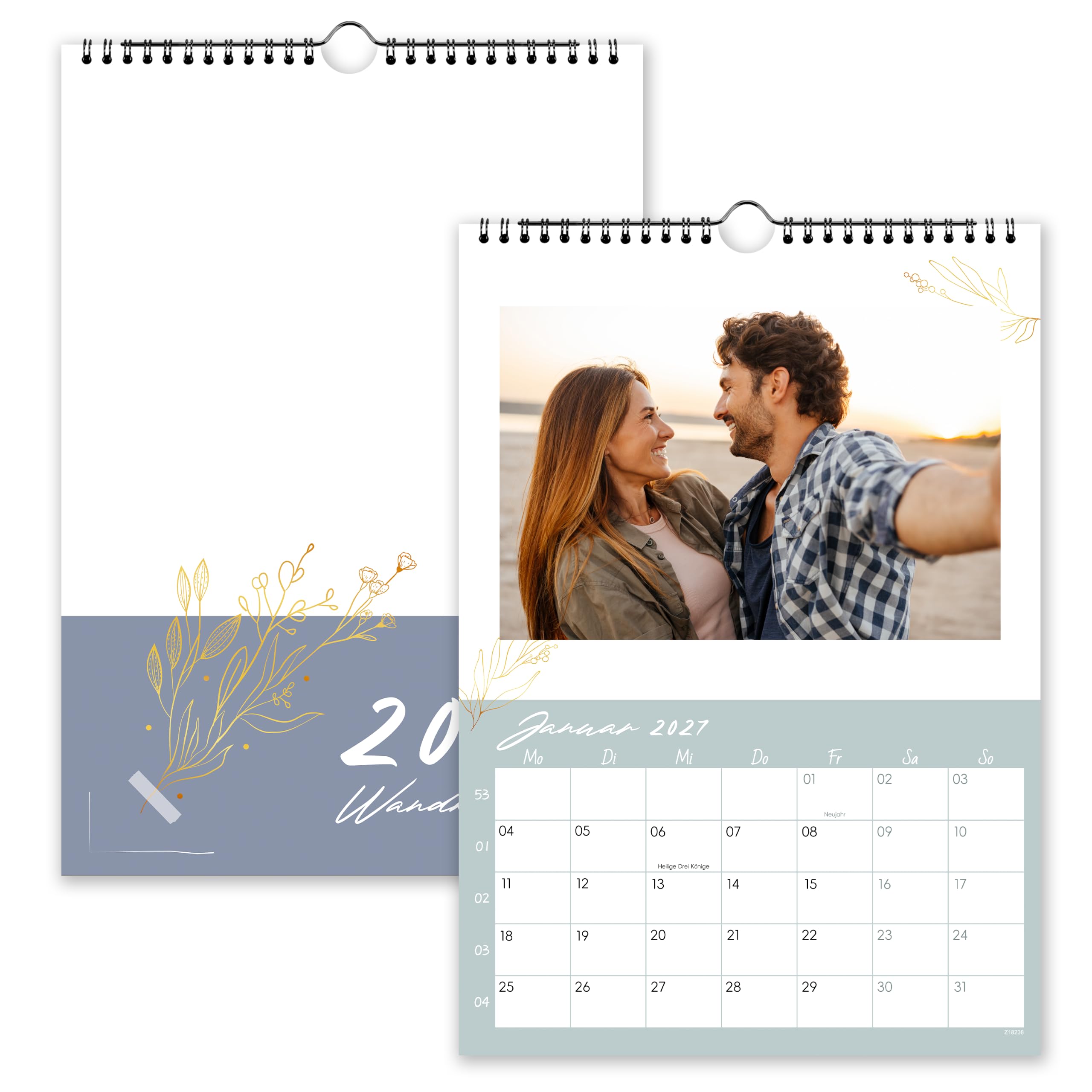 Photo Calendar 2025 - A4 Wall Calendar 2025