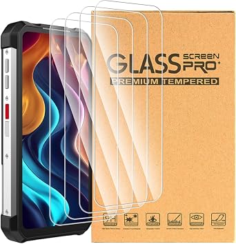 Unihertz 8849 Tank 3 Compatible with 4 Screen Protectors