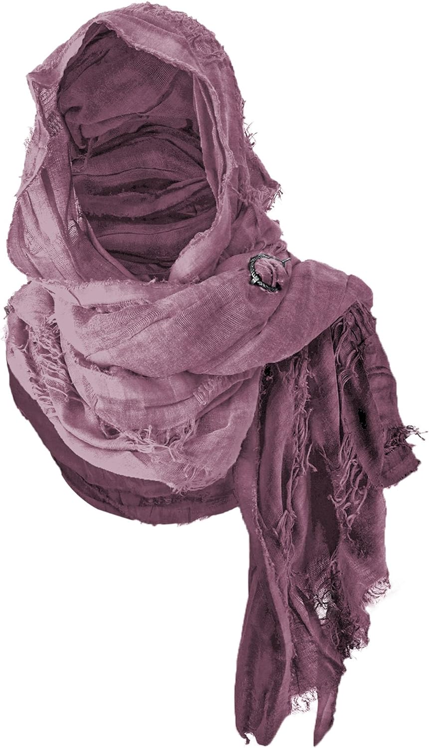 Wrap Dune Wasteland Hooded Shawl With Viking Brooch Nigeria Ubuy