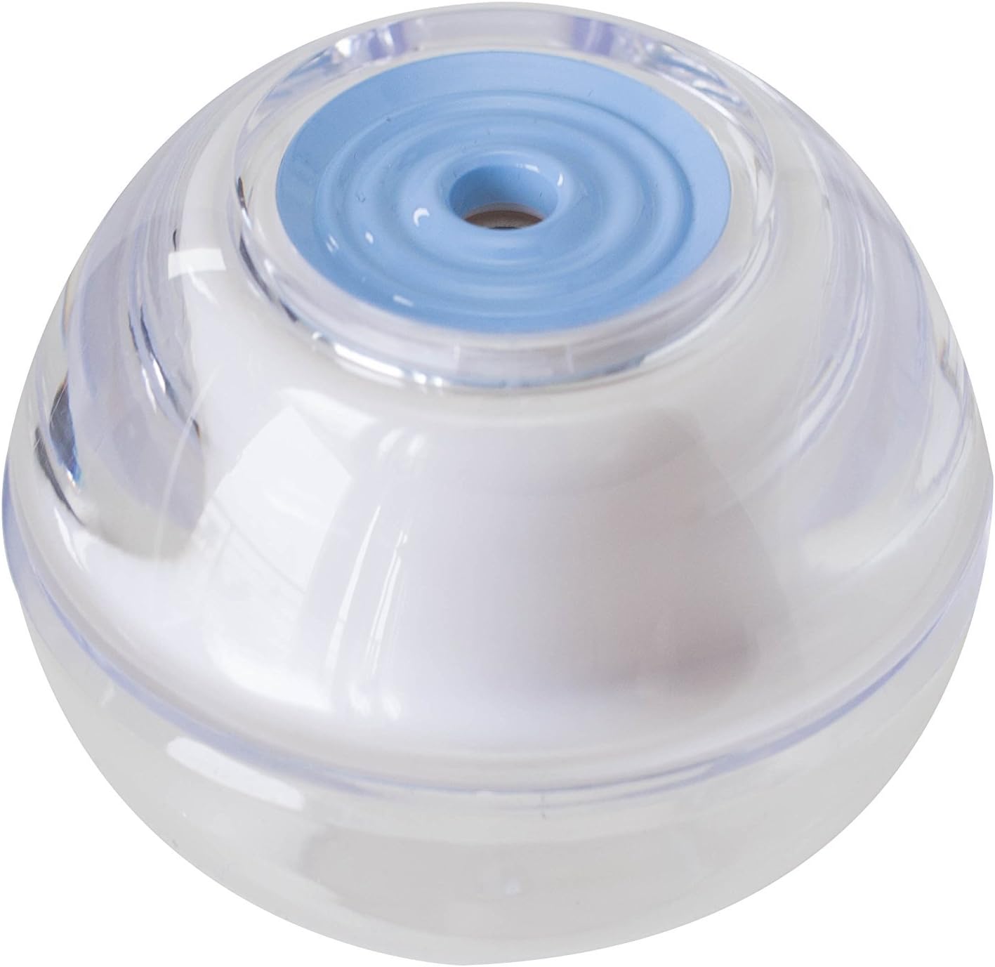 Humidifier Purifier Cool Air Mist Dispenser, Mini Portable Size, USB Cable/Adapter, with Calm Relaxing Night Light and Auto Shut Off Safety Feature (Blue)