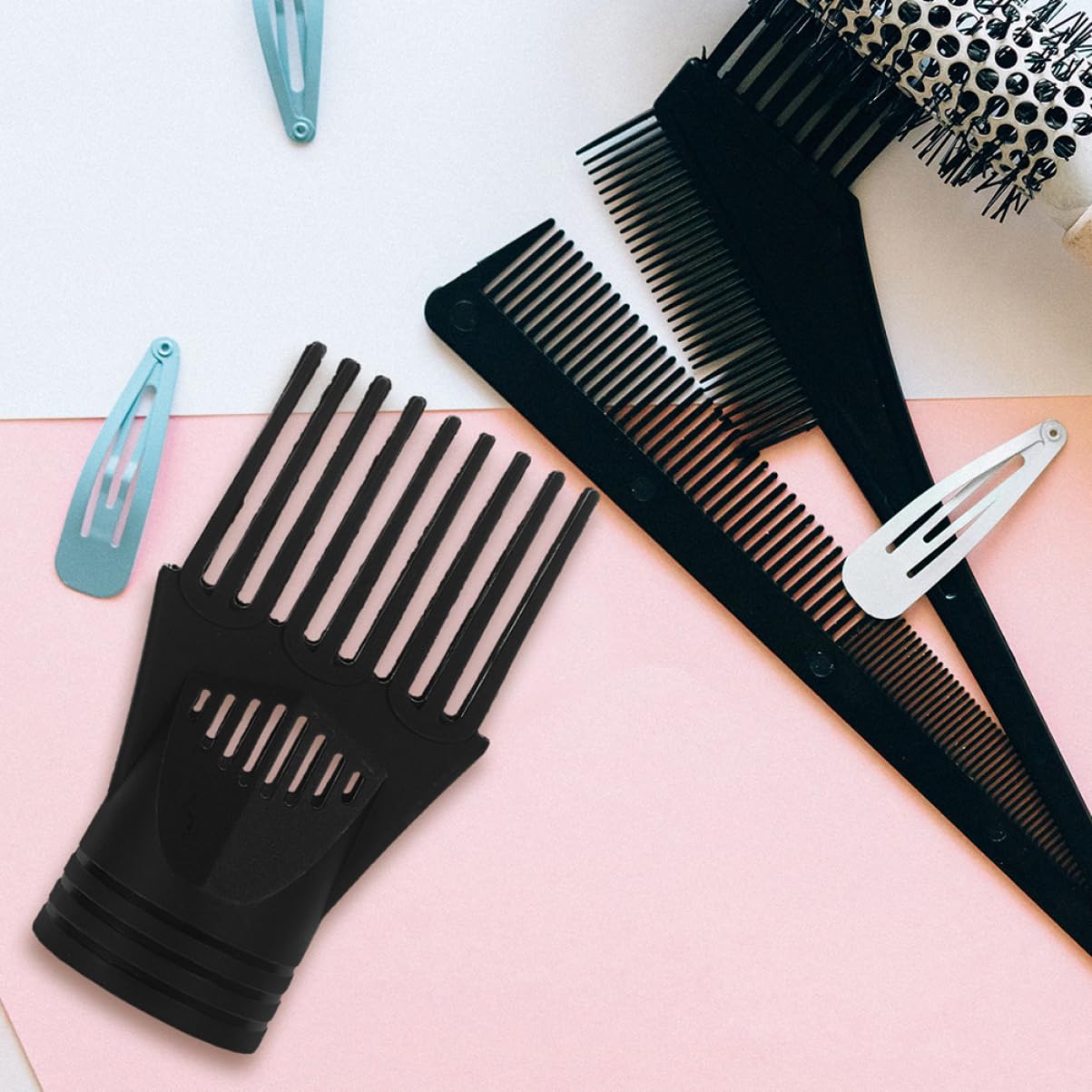 Didiseaon 6pcs Blow Dryer Brush Nozzle Hair Dryer Accessories Replacement for Salon Home